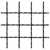 Гофрированная сетка плетеная плетеная сетка 30 X 30 мм проволока 3 мм 0,5 мб