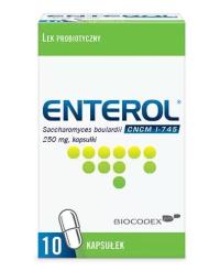 Enterol 250 mg 10 kapsułek
