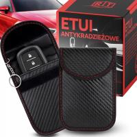 ETUI KEYLESS POKROWIEC ANTYKRADZIEŻOWE NA KLUCZYK KLUCZYKI KLATKA FARADAYA