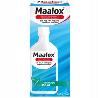 Maalox lek zobojętniający zgagę Refluks 250 ml