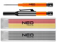 Ołówek rysik stolarski automatyczny z temperówką 12 wkładów 13-816 NEO