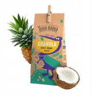 Гранола кокос и ананас 260г, без добавления сахара, премиум - другая сказка