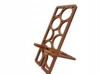 Brązowa Podstawka pod telefon smartfon Podpórka Uchwyt Stojak Druk 3D