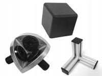 3-сторонний соединитель для профилей 30x30 N8 Torrin V-Slot угловой 3-позиционный