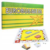 EuroBusiness Eurobiznes ekonomiczna gra planszowa dla Rodziny Familijna