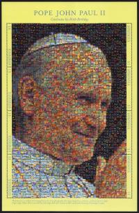 Dominika 2000 ark 2938-45 ** Jan Paweł II Papież