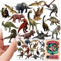 ТАТУИРОВКИ МОЮЩИЕСЯ ДЛЯ ДЕТЕЙ ДИНОЗАВРЫ ОРИГИНАЛЬНЫЕ КОНСТРУКЦИИ