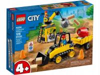 LEGO 60252 City - Buldożer budowlany - dźwig - betoniarka - plac budowy