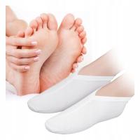 Bawełniane skarpetki do kremu parafiny na noc kosmetyczne na stopy zabiegów