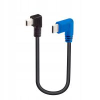 Micro usb Mini USB do type-c kabel kamery kątowy