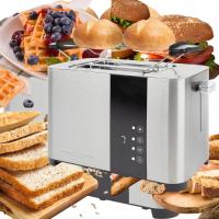 Toster Profi Cook ProfiCook PC-TA 1250 srebrny/szary 850 W
