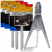 UNIWERSALNA PROFESJONALNA ŁAPKA PUŁAPKA NA KRETY SILNY KRETOŁAP