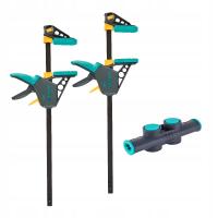 Комплект зажимов для одной руки XL с соединительным адаптером wolfcraft 8624000