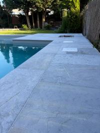 Синий камень 40,6 см x 61 см x 3,2 см толщиной натуральный камень