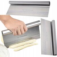 Profesjonalna Skrobka do Tortu 22 cm Szpatuła Packa do Wygładzania Kremu