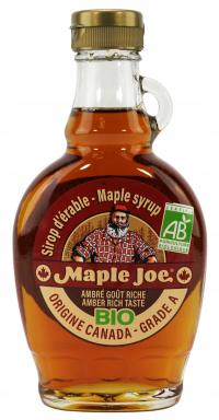 Кленовый сироп Maple Joe Bio бутылка 250 г