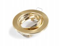 СВЕТОДИОДНЫЙ ПОТОЛОЧНЫЙ СВЕТИЛЬНИК С ПОДВИЖНЫМ ГАЛОГЕНОМ ЗЛОТЫЙ