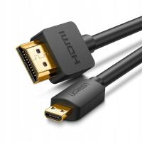 Kabel UGreen micro HDMI - HDMI 4K 3D 2m