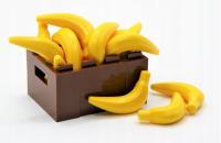 LEGO żółty banan owoce jedzenie 1 szt. 33085 NOWY