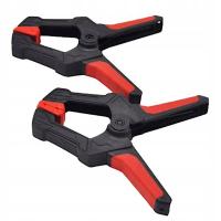 Ścisk stolarski Zestaw 2 SZT zacisk sprężynowy 128mm klips modelarski MOCNY