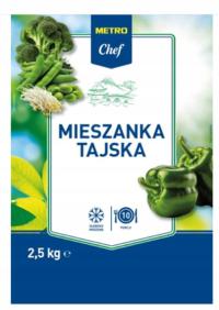 METRO Chef Mieszanka tajska mrożona 2,5 kg