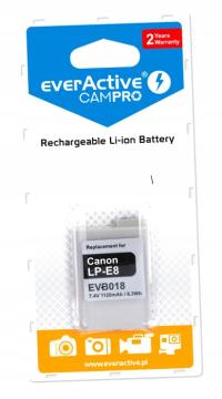 Akumulator bateria Campro LP-E8 do Canon EOS 600D