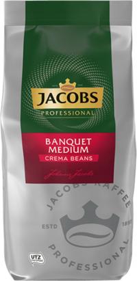 Kawa ziarnista Jacobs Professional Banquet Medium Crema 1 kg