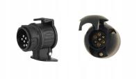 Zestaw Adapter przyczepy 13/7 PIN + Gniazdo 7PIN