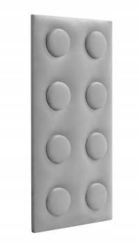 Panel Tapicerowany Ścienny klocki dzieci 50x25