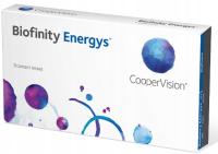 Soczewki miesięczne Biofinity Energys 3 szt. -2,00