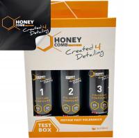 HONEY combination TEST BOX полировщик лака набор полировальных паст 3x100ml Honey Clap Combination 8x8 cm