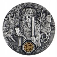 2$ боги древних славян Световид , 2019г. 2 $ Святовит-славянские