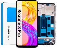 ORYGINAŁ HD WYŚWIETLACZ Z RAMKA DO REALME 8 PRO LCD EKRAN