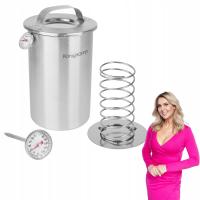 SZYNKOWAR Termometr ze STALI NIERDZEWNEJ WĘDLIN Konighoffer 1,5 kg