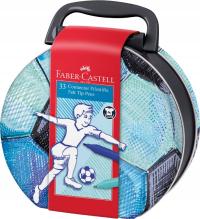 Фломастеры Faber Castell Connector Futbol 33 цвета