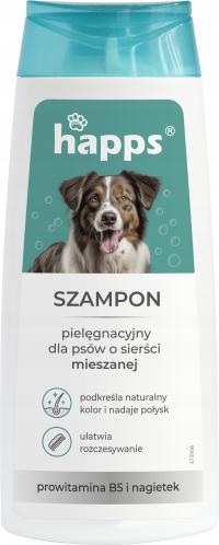 HAPPS шампунь для ухода за собаками со смешанной шерстью 200 мл