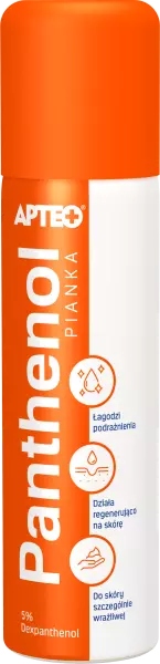 Apteo Panthenol 10% pianka, 150 ml