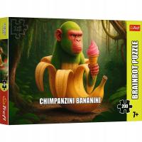 PUZZLE 200 BRAINROTS Chimpanzini Bananini, układanka dla dzieci +7 lat