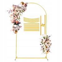 Подставка для воздушных шаров, металлическая арка для воздушных шаров 2x1 м, настенный фон для фотосъемки, причастия