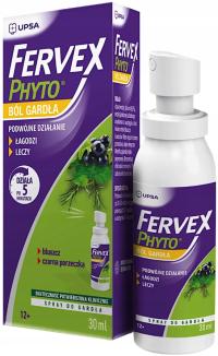 FERVEX PHYTO Ból Gardła spray do gardła 30 ml