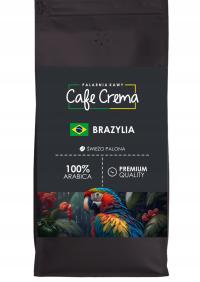 Kraftowa Kawa Ziarnista Świeżo Palona BRAZYLIA 500g 100% Arabica z Palarni