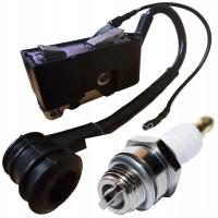 МОДУЛЬ ИСКРОВОЙ КАТУШКИ ЗАЖИГАНИЯ ДЛЯ БЕНЗОПИЛЫ 5200 4500 5800 СВЕЧА ЗАЖИГАНИЯ