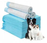 PODKŁADY HIGIENICZNE chłonne MATY DLA PSA KOTA nauka sikania 90x60 50 szt.