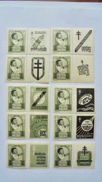 1948 Polska GRUŹLICA Fi.485**czyste znaczki z pełną gumą stan bardzo dobry.