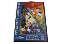 CASTLE OF ILLUSION + QUACKSHOT MEGA DRIVE ENG SEGA