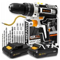 Wkrętarka Abrams akumulatorowa 21,6 V udarowa 2x akumulator walizka