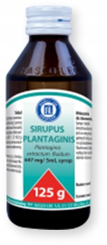 Sirupus Plantaginis, syrop, 125 g (Hasco)