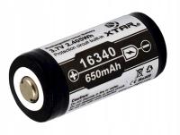 Akumulator Xtar 16340 R-CR123 3,7 V Li-ion 650 mAh