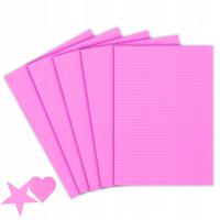 TEKTURA FALISTA WRZOSOWA KOLOROWA A4 PAPIER FALISTY 5 ARKUSZY