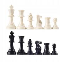 32 średniowieczne szachyPlastikowe kompletne szach